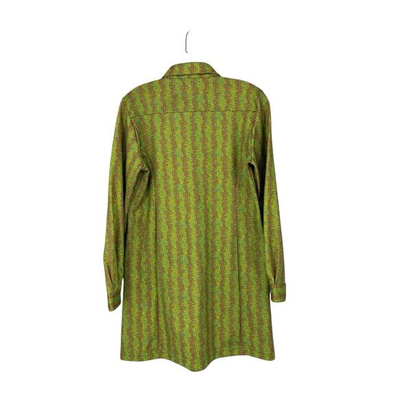 Sand Beige Brand Mini Dress Womens Retro Polyester Medium Luxury Modern Upmarket - Picture 11 of 16